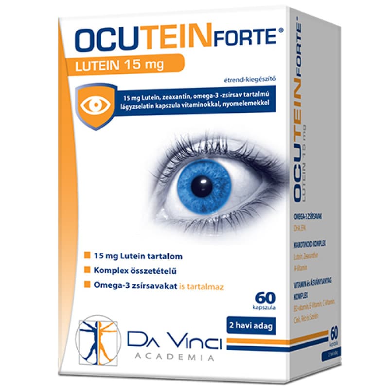 Ocutein Lutein 15 mg Forte dietary supplement capsules 60x