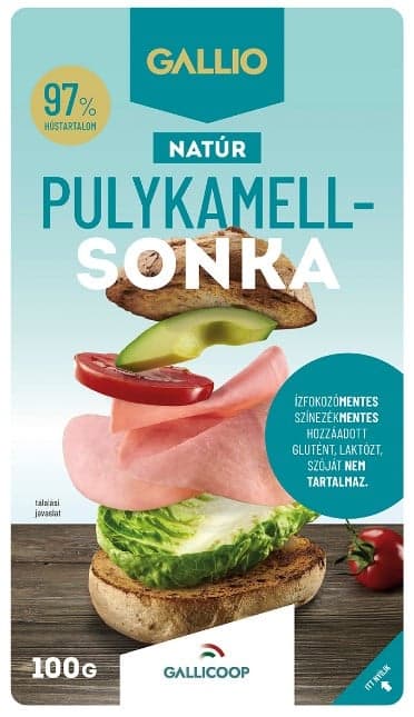 Gallio turkey breast ham 100g