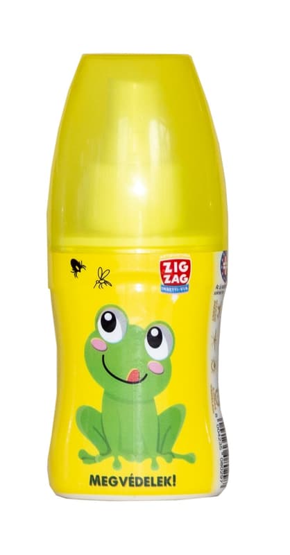 ZIG ZAG mosquito and tick repellent spray- lemon no gas 50 ml - with yellow cap