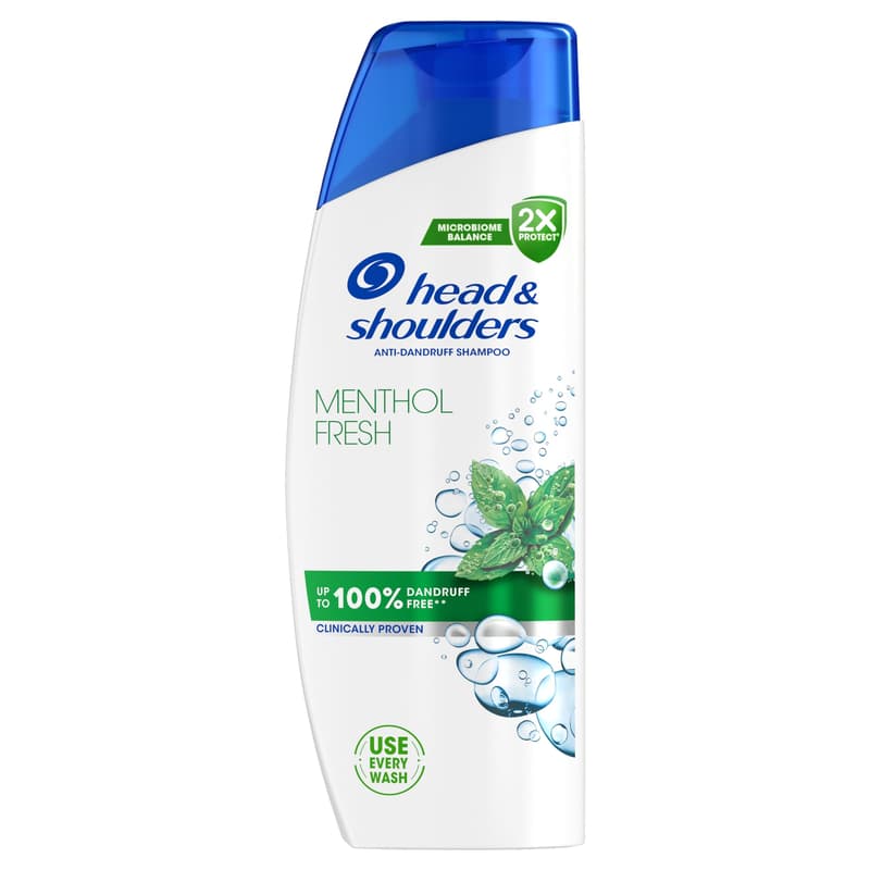 Head & Shoulders Menthol Fresh Anti-Dandruff Shampoo, 250ml