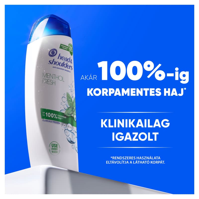 Head & Shoulders Menthol Fresh Anti-Dandruff Shampoo, 250ml