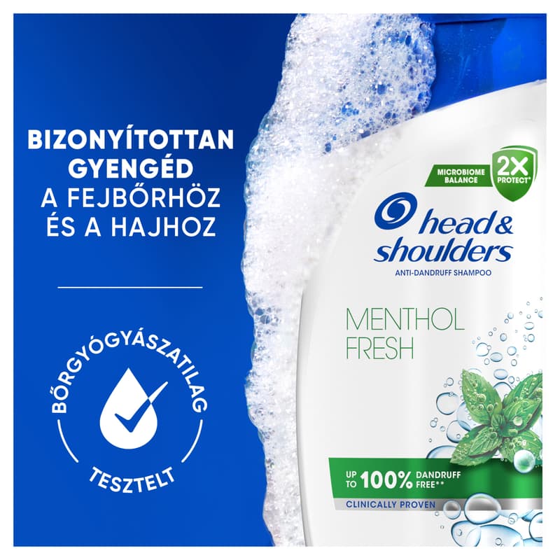 Head & Shoulders Menthol Fresh Anti-Dandruff Shampoo, 250ml