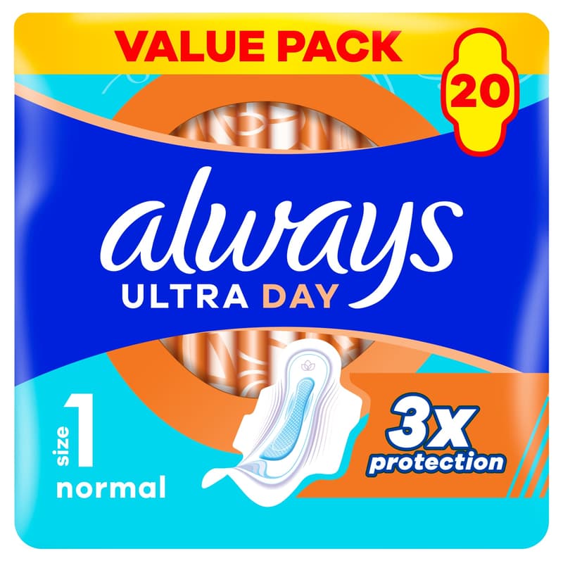 Always Ultra Day Egészségügyi Betét, 1-es méret, 20 db
