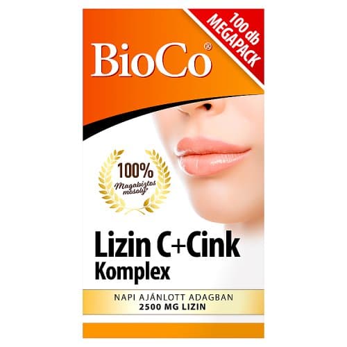 Bioco Lizin C+Cink Complex tablets 100x