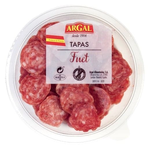 Argal Fuet spanyol vékonykolbász érmék