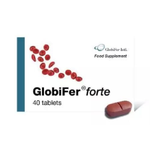 GlobiFer Forte vastartalmú tabletta 40 db