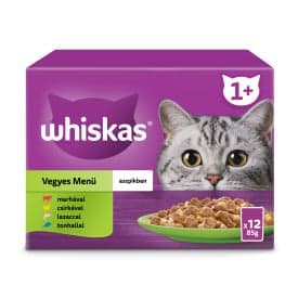 Whiskas mixed selection for adult cats, fishy-meaty (12x85g)