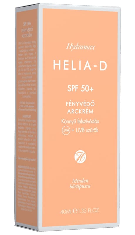 Helia-D Hydramax SPF 50+ Facial Sun Protection