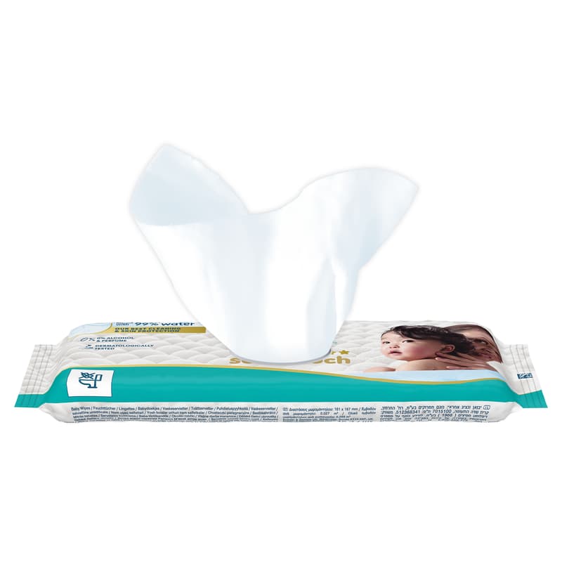 Pampers Harmonie Aqua Baby Wipes 1 Pack = 10 Wipes