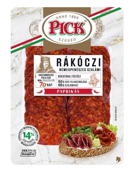 Pick Rákóczi salami with paprika