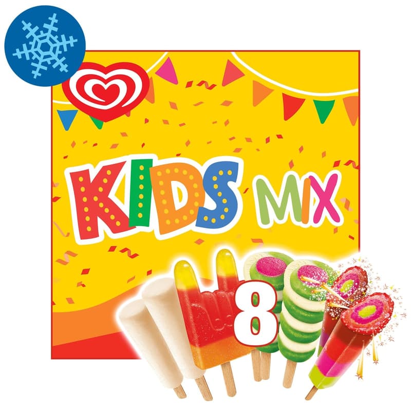 ALGIDA KIDS MIX Multipack ice cream