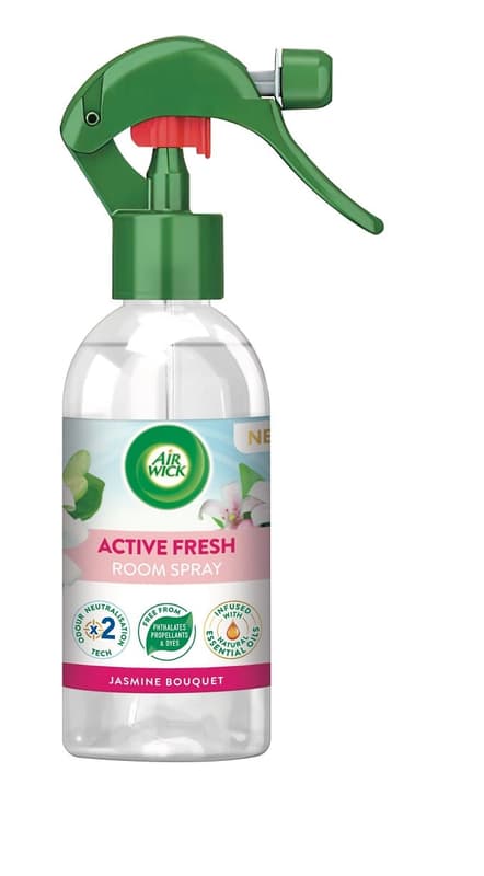 Air Wick Active Fresh Air Freshener spray, Fresh dew, 237ml