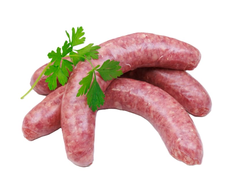 Fresh Angus beef garlic grilled sausage