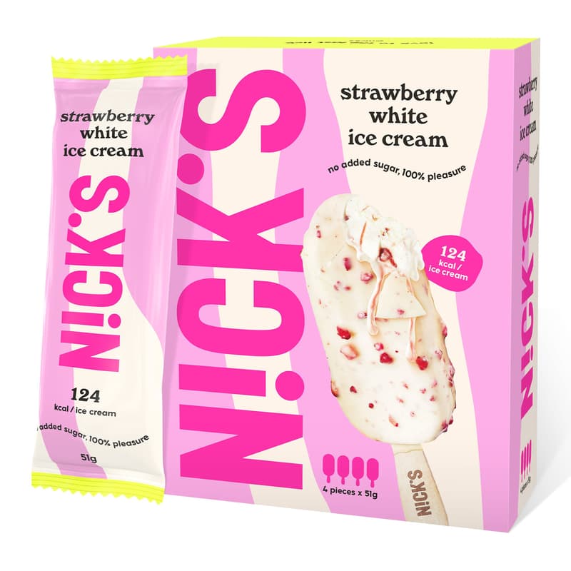 Nick's multi eper-fehércsoki pálcikás jégkrém