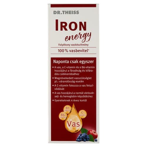 Dr.Theiss Iron Energy vaskészítmény 250ml