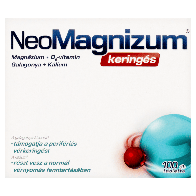 NeoMagnizum keringés magnézium tabletta 100 db