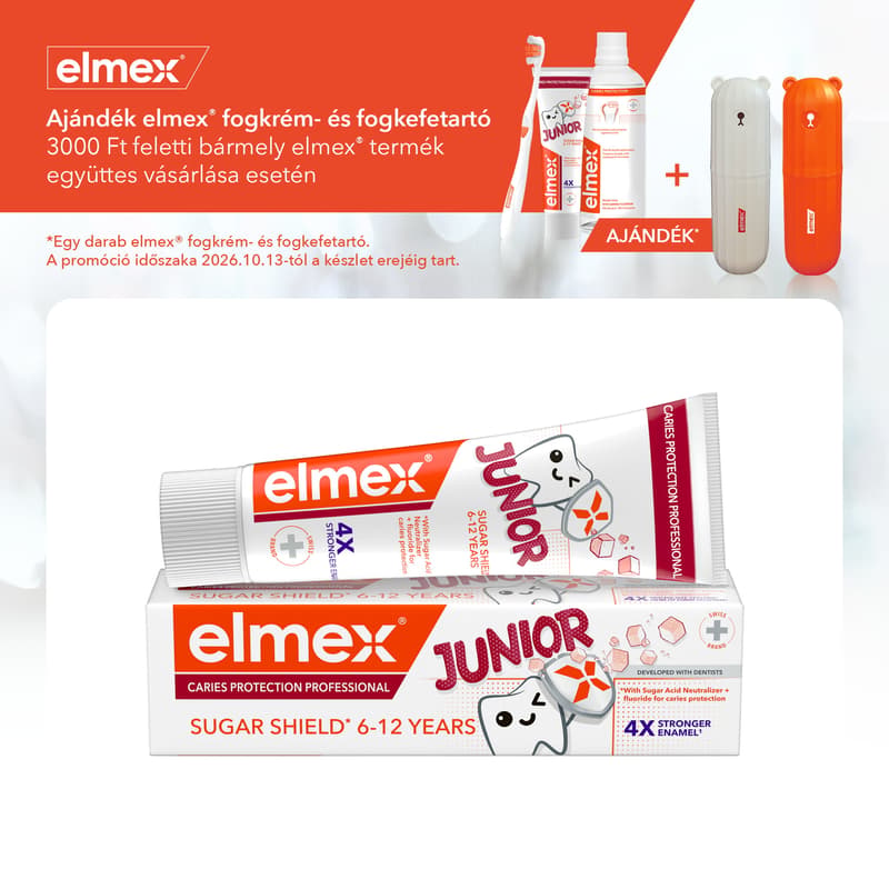 elmex Anti-Caries Professional Junior gyerek fogkrém 6-12 éveseknek