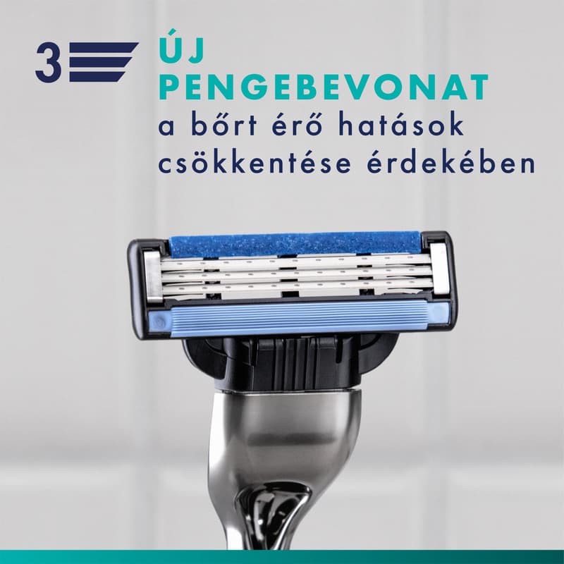 Gillette Mach3 Razor Handle + 2 Blade Refills