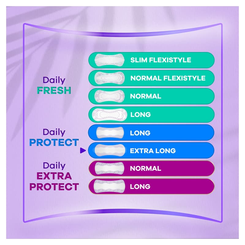 Always Daily Protect Tisztasági Betét Friss Illattal, Extra Hosszú