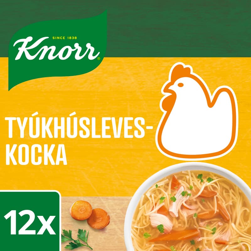 Knorr tyúkhúsleveskocka 12db