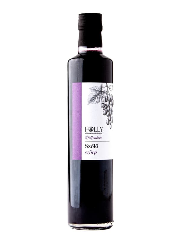 Folly Blue Grape Syrup