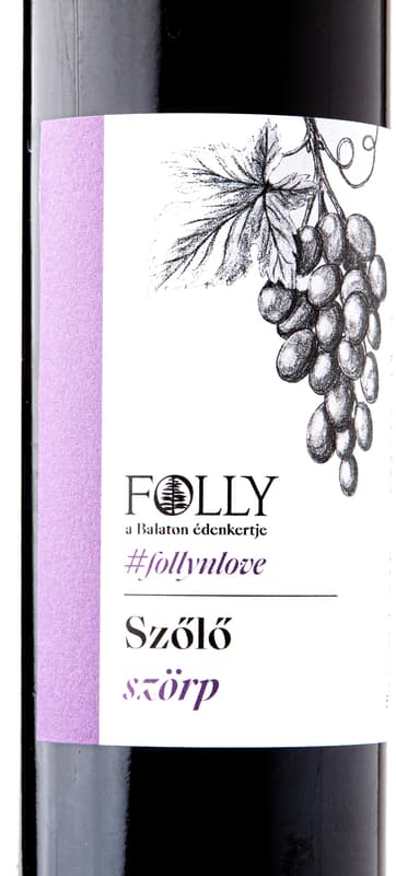 Folly Blue Grape Syrup