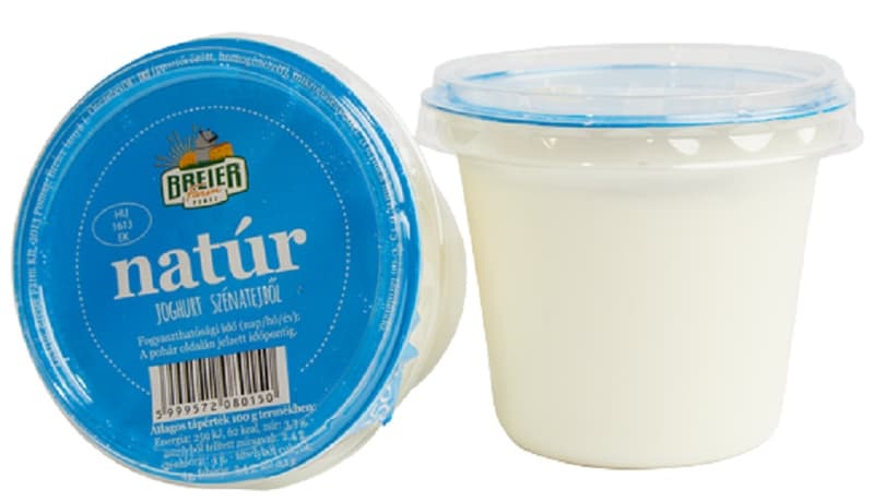 Breier Farm Natúr réteges joghurt