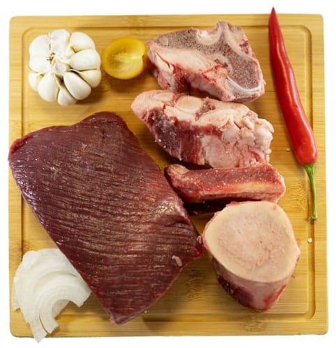 Hungarian variegated fresh beef soup package