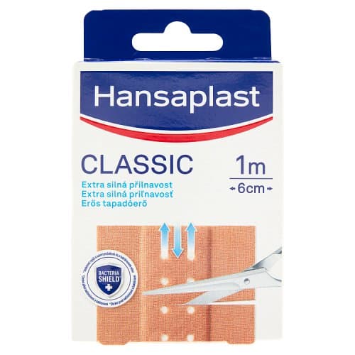 Hansaplast Classic sebtapasz 1m x 6cm 1 db