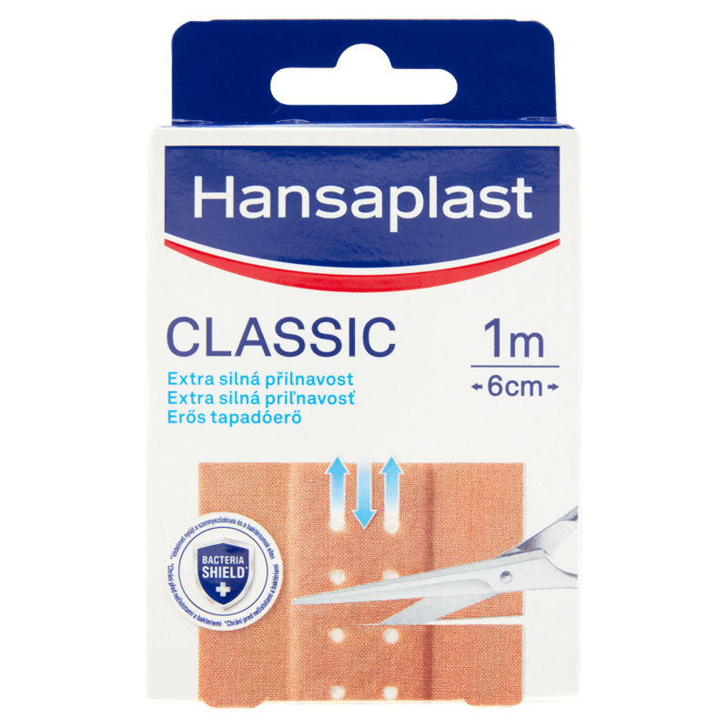 Hansaplast Classic sebtapasz 1m x 6cm 1 db