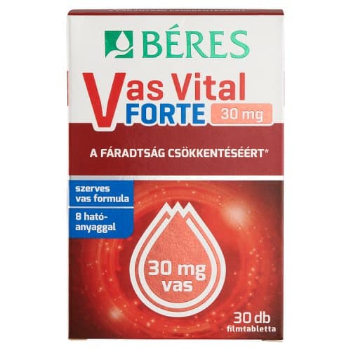 Béres Vas Vital Forte 30 mg filmtabletta 30 db