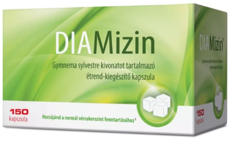 Diamizin Gymnema Sylvestre kivonat kapszula 150 db
