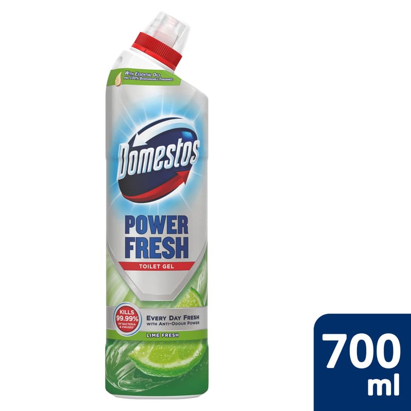 Domestos toilet cleaning gel 700ml - Lime Fresh