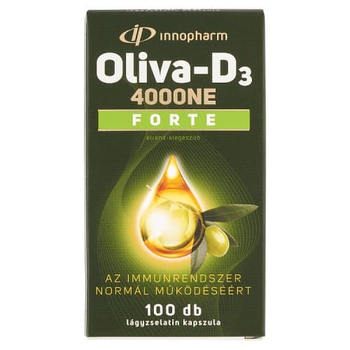 Vitaplus D3 4000NE Oliva Forte lágy kapszula 100 db