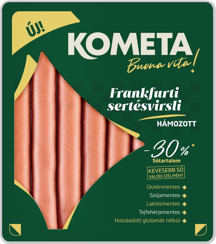 Kometa frankfurti virsli hámozott