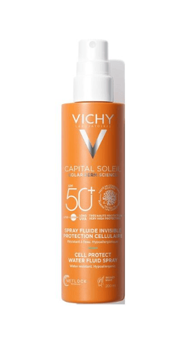 Vichy Capital Soleil Bőrsejtvédő vizes fluid spray SPF 50+ 200ml