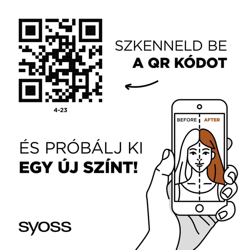 Syoss Color Oleo intenzív olaj hajfesték 4-23 burgundi vörös