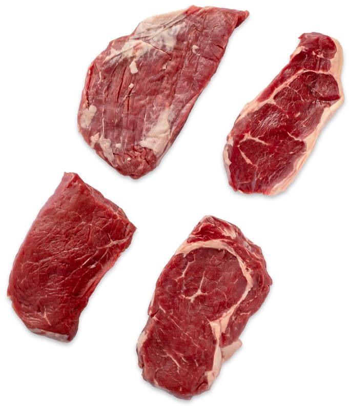 Sutcha steak degustation set from around the world