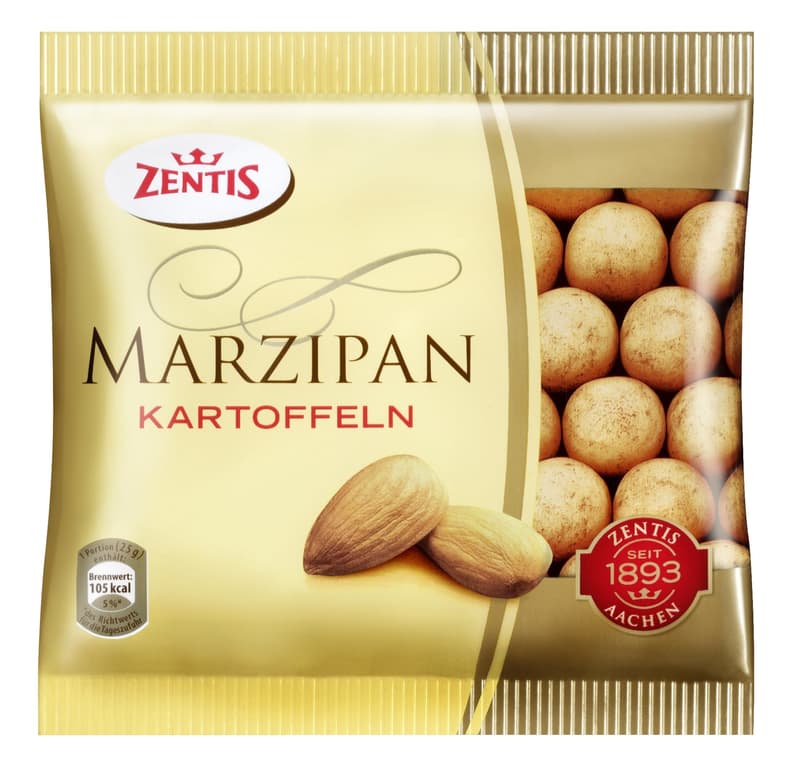 ZENTIS MARZIPAN POTATOES 100G
