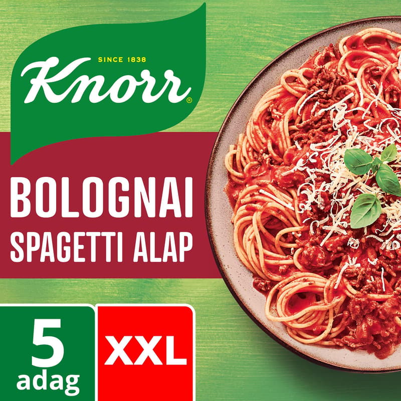 Knorr Fix XXL bolognai spagetti alap