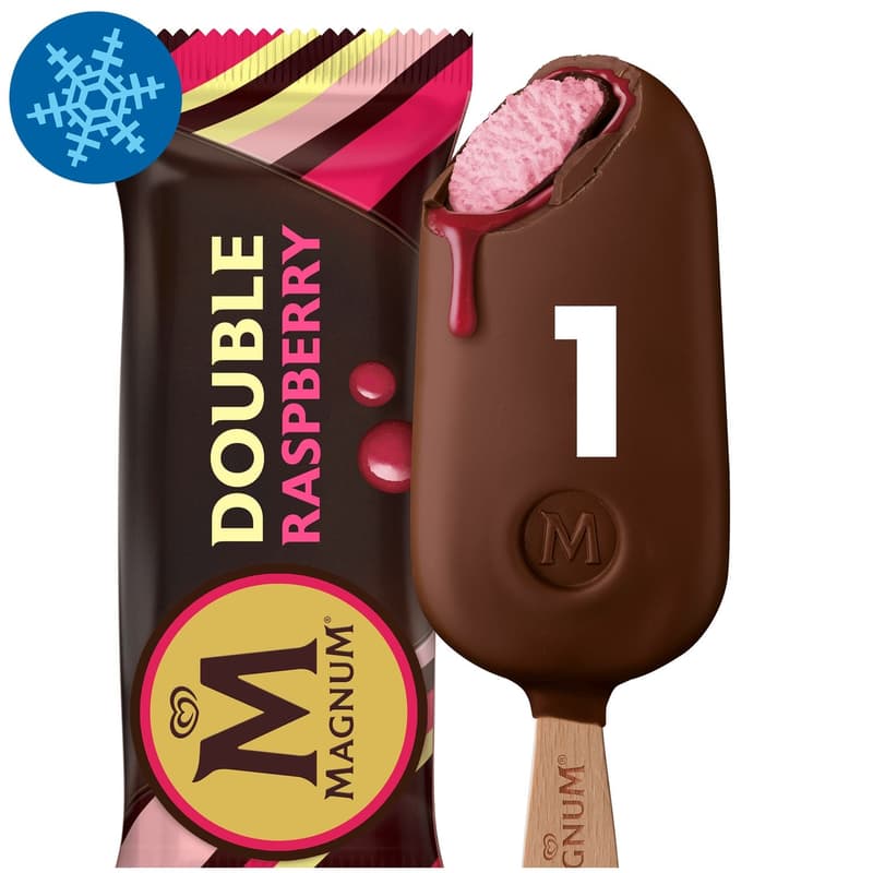 Magnum Pálcikás Jégkrém Dupla Málna
