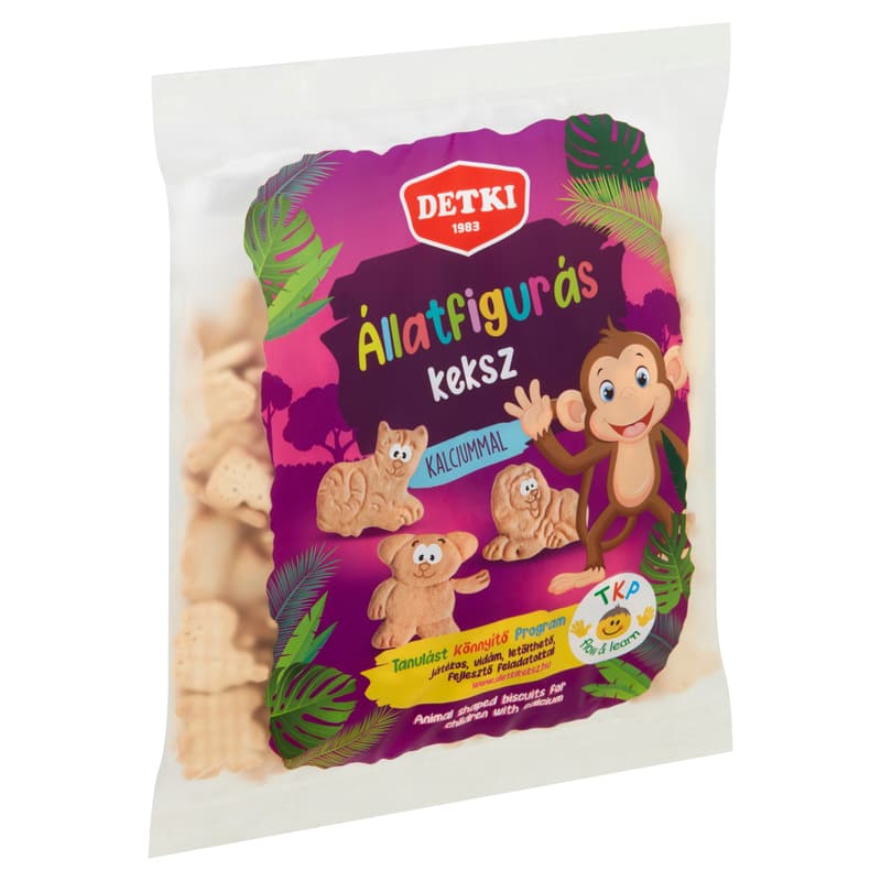 Detki animal shaped biscuit for children + calcium