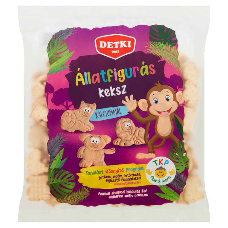Detki animal shaped biscuit for children + calcium