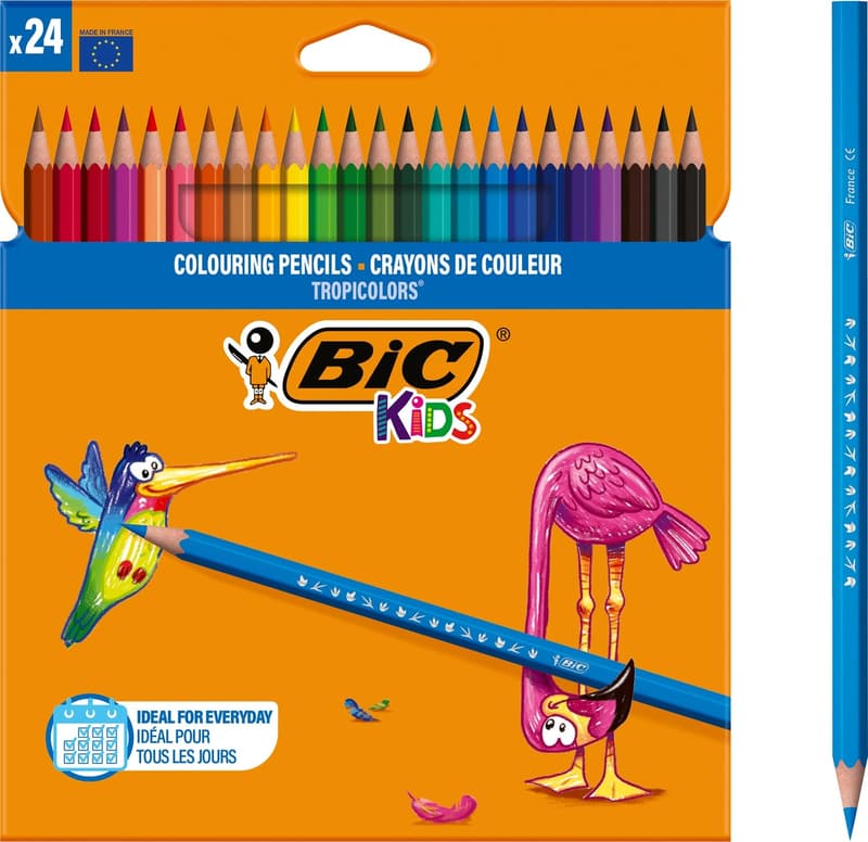 BIC Tropicolors színes ceruza 24 db