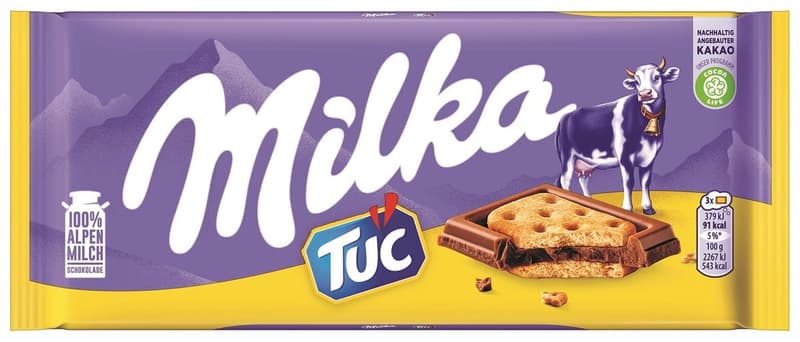 MILKA 87G TABLET MILKA TUC
