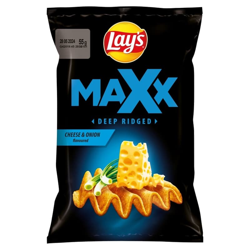Lay's 55g MAX Cheese&Onion 1/14