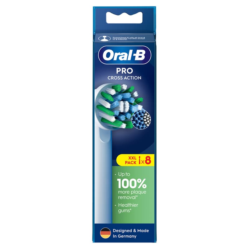 Oral-B CrossAction with CleanMaximiser Technology Electric Toothbrush Heads