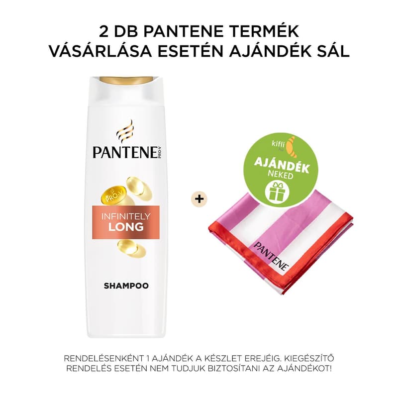 Pantene Pro-V Sampon, Infinitely Long Károsodott Hajra