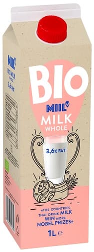 Miil Organic Fresh Milk 3,6%
