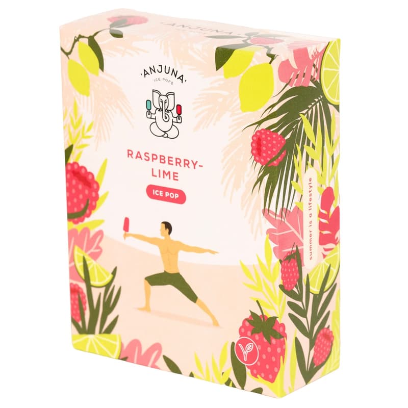 ANJUNA Málna-Lime jégkrém mini multipack